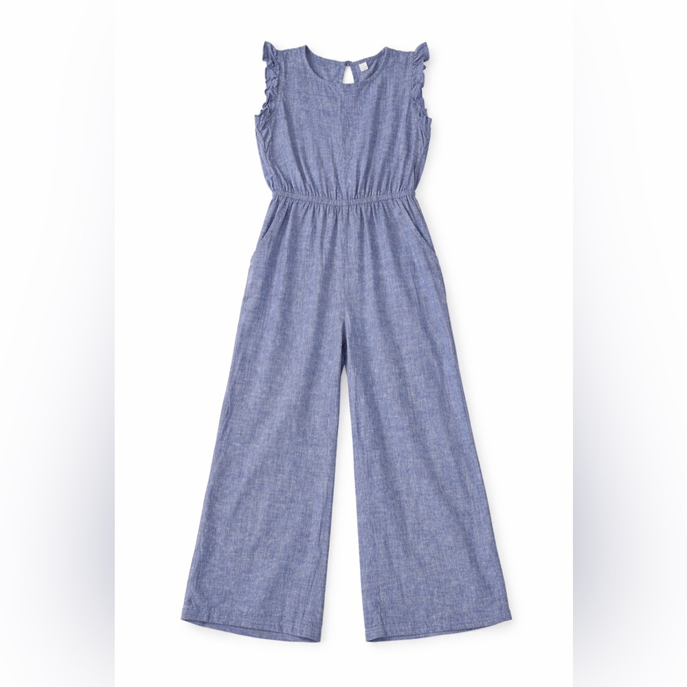 Old‎ Navy Wide Leg Jumpsuit Sleeveless Relaxed Summer Chic S cotton - Picture 2 of 10